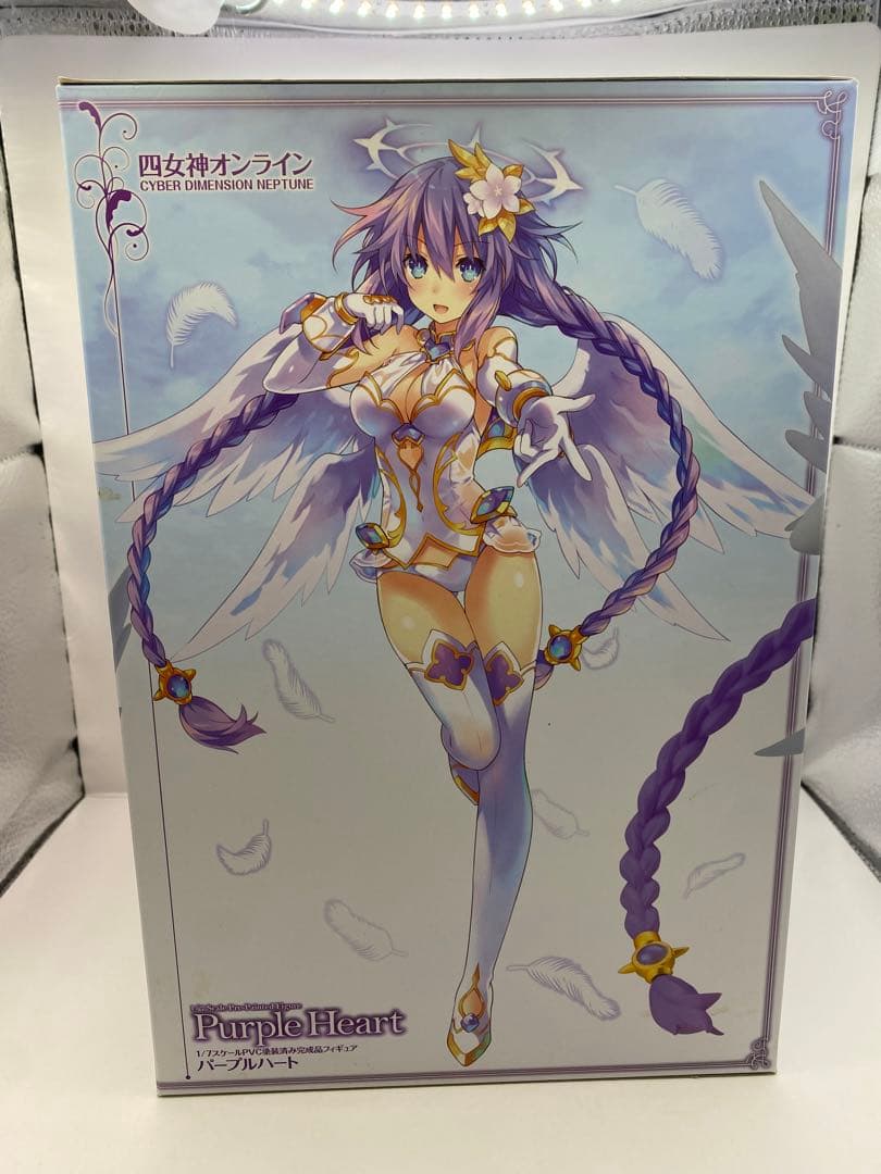 希少　電撃屋限定 カドカワ 1/7 四女神オンライン　パープルハート