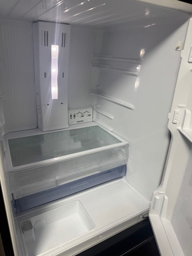 三菱:冷凍冷蔵庫330L(2〜3人用)ダークブラウン