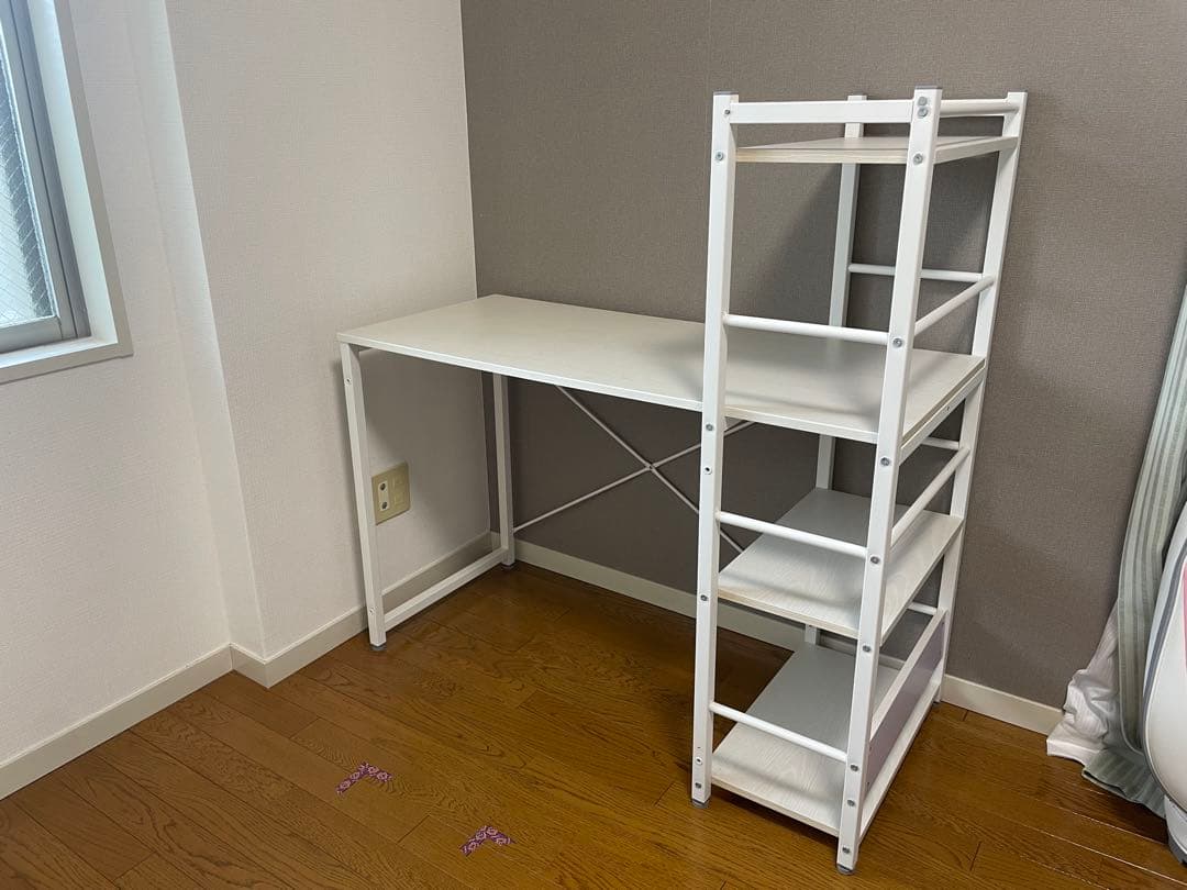 システムデスク(ZK002 110 WW) ホワイト(ニトリ)