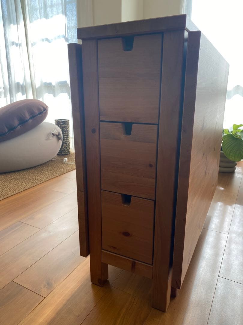 【廃盤カラー】IKEA ノールデン　ゲートレッグテーブル