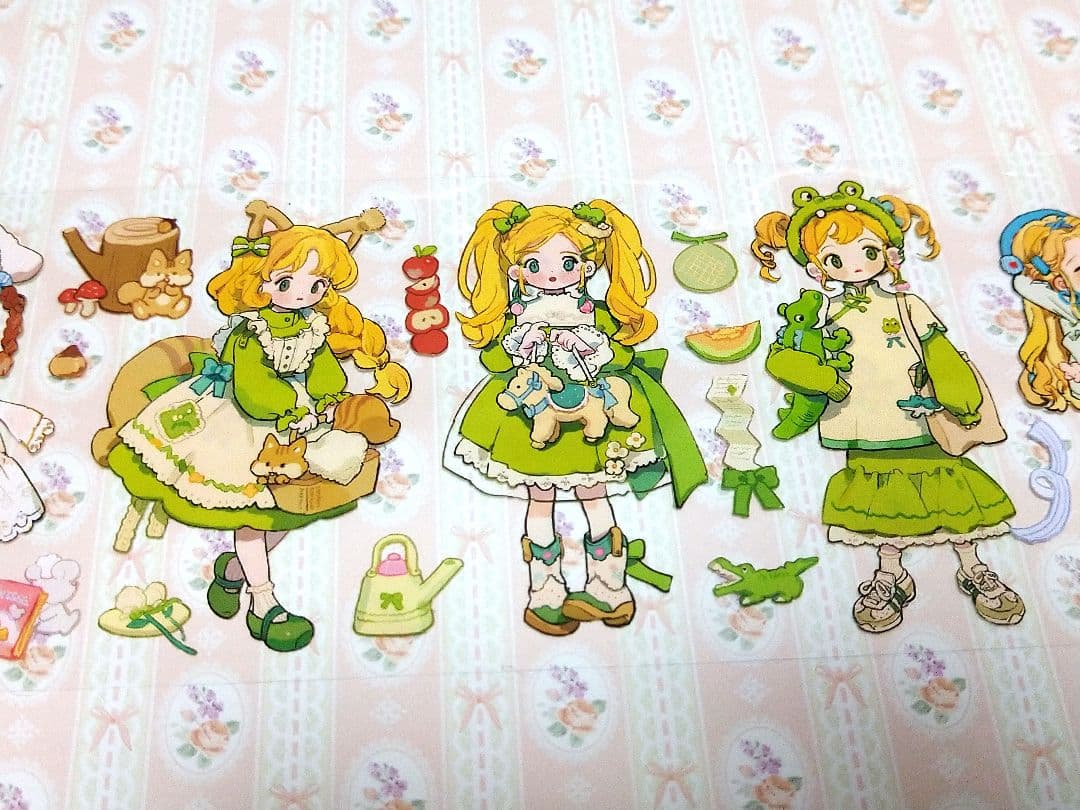 のこり2✩再販✩J472＃彩色衣橱(PET)普通小狗切り売り海外人物