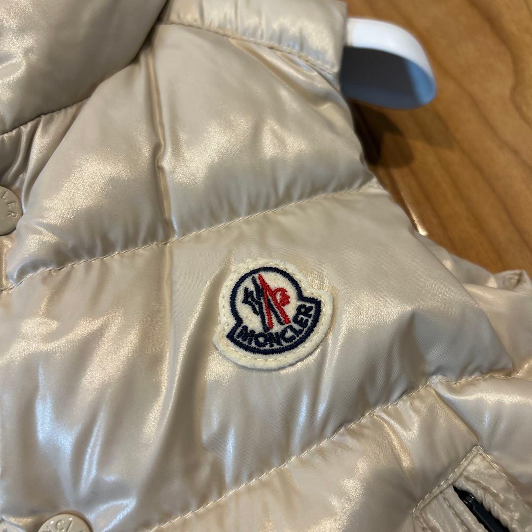 モンクレール ベビー ダウン ベスト アイボリー 80㎝