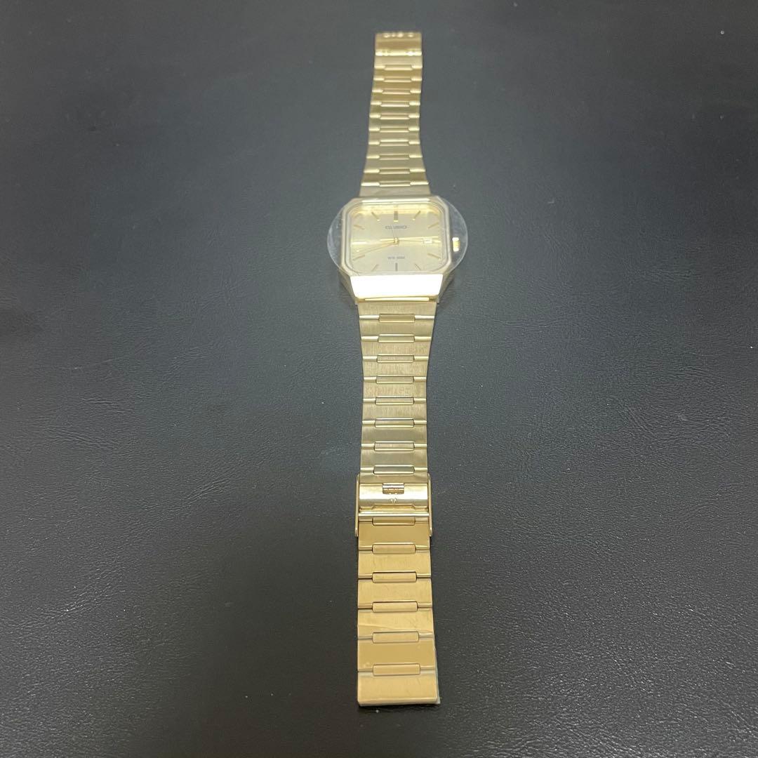 【新品】【希少】CASIO カシオ MTP-B185G-9A ゴールド