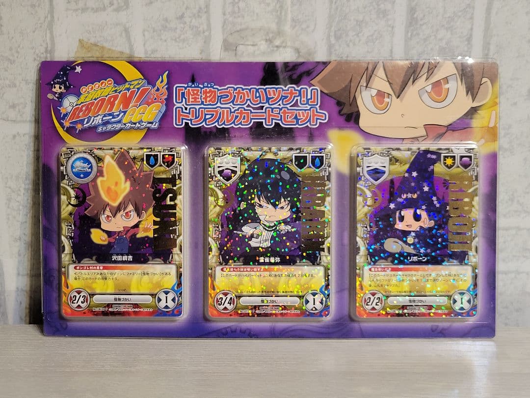 家庭教師ヒットマンREBORN 怪物づかいツナ! トリプルカードセット