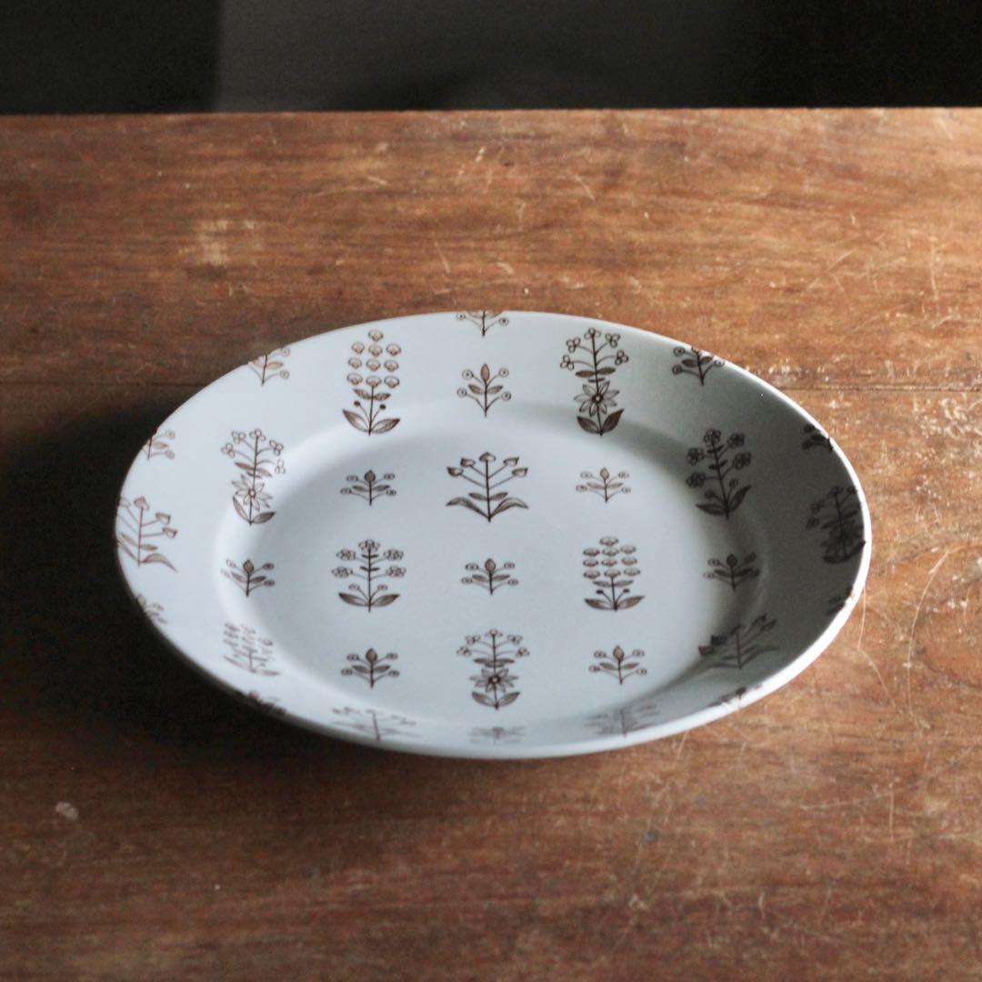 アラビア タペストリー プレート 大皿 古道具 アンティーク メインディッシュに