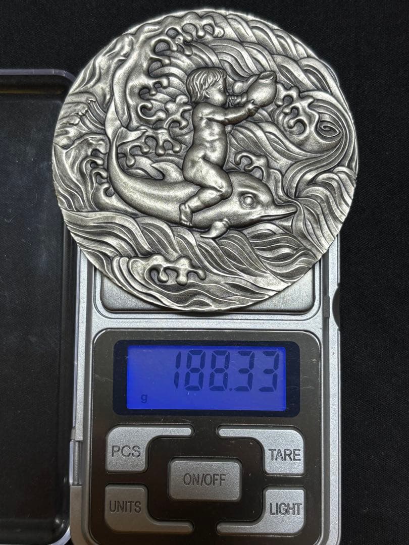 EXPO'75 沖縄国際海洋博覧会 純銀メダル188.3g純銅メダル162.9g 沖縄