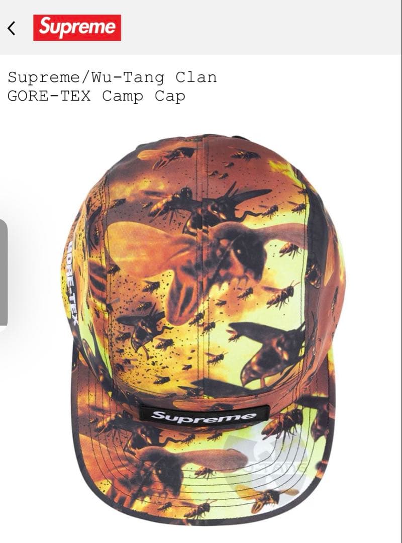 Supreme Wu-Tang Clan GORE-TEX Camp Cap 快適