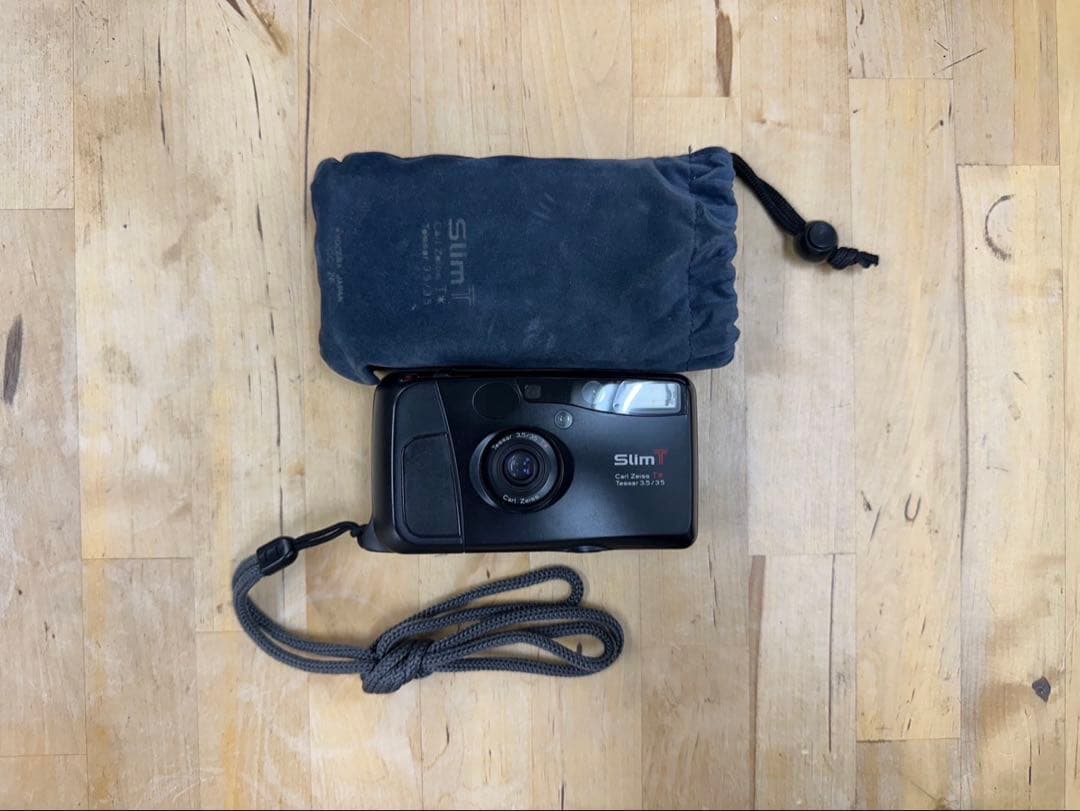 値下 Yashica Slim T コンパクトフィルムカメラ　キョーセラ フィルムカメラ KYOCERA Slim T （状態：難あり）をお買取入荷しました