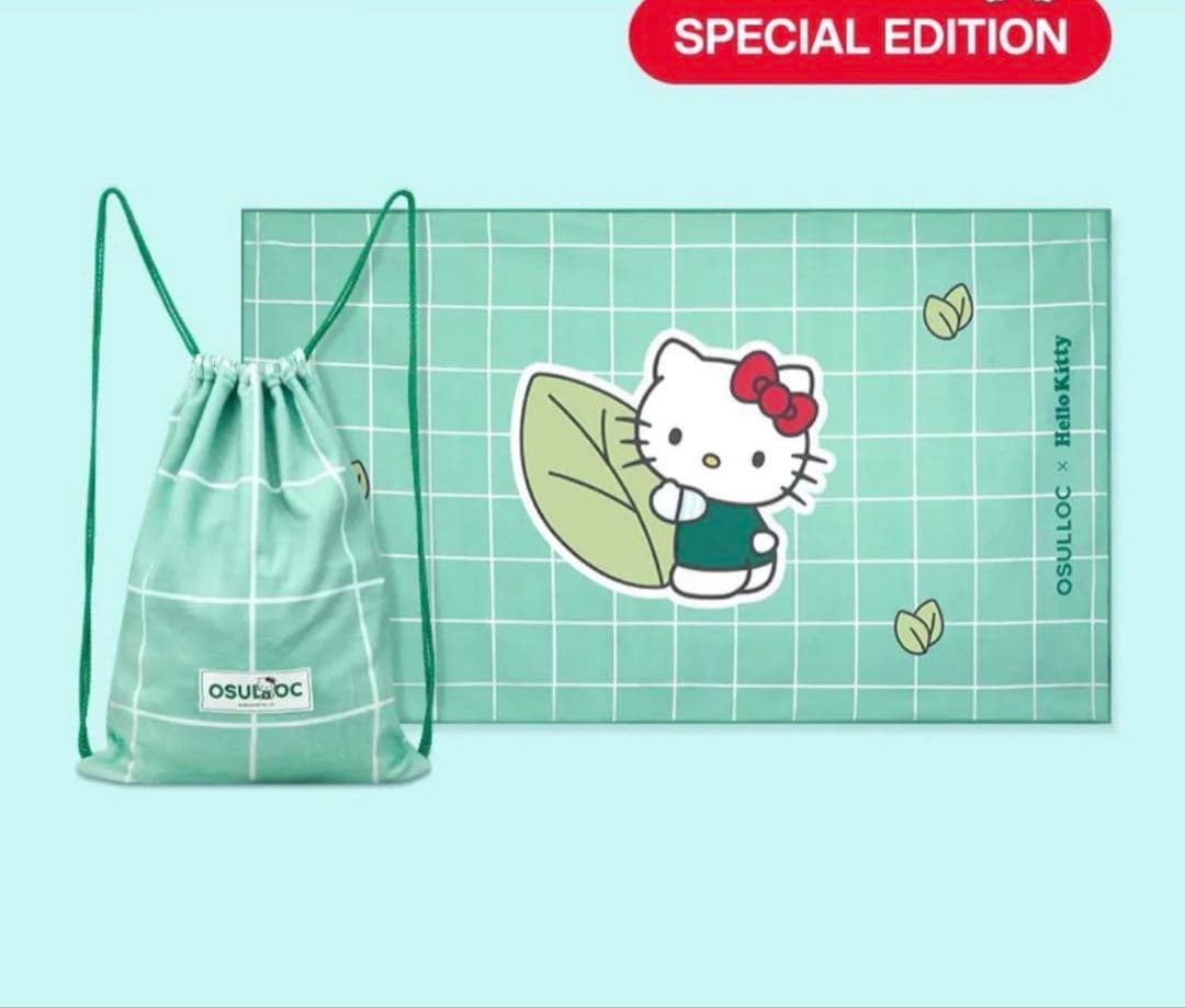 韓国限定】ハローキティ x OSULLOC ティータイム エディション 韓国
