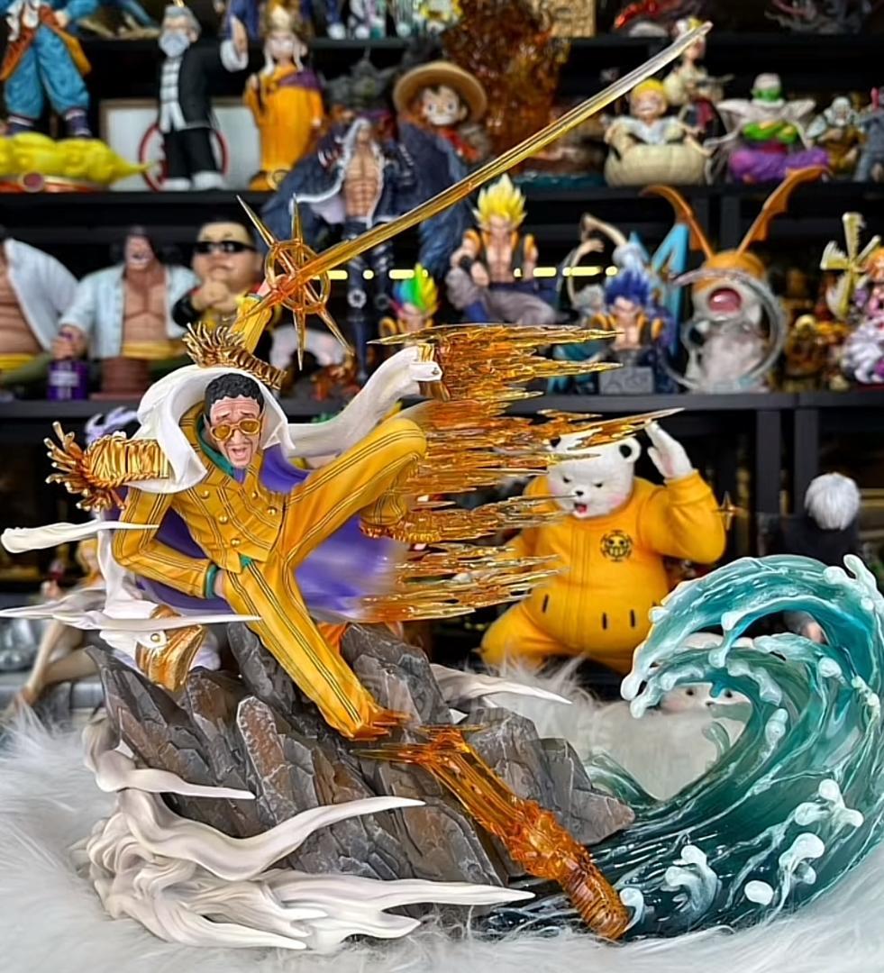 ワンピース黄猿ガレージキットフィギュア完成品