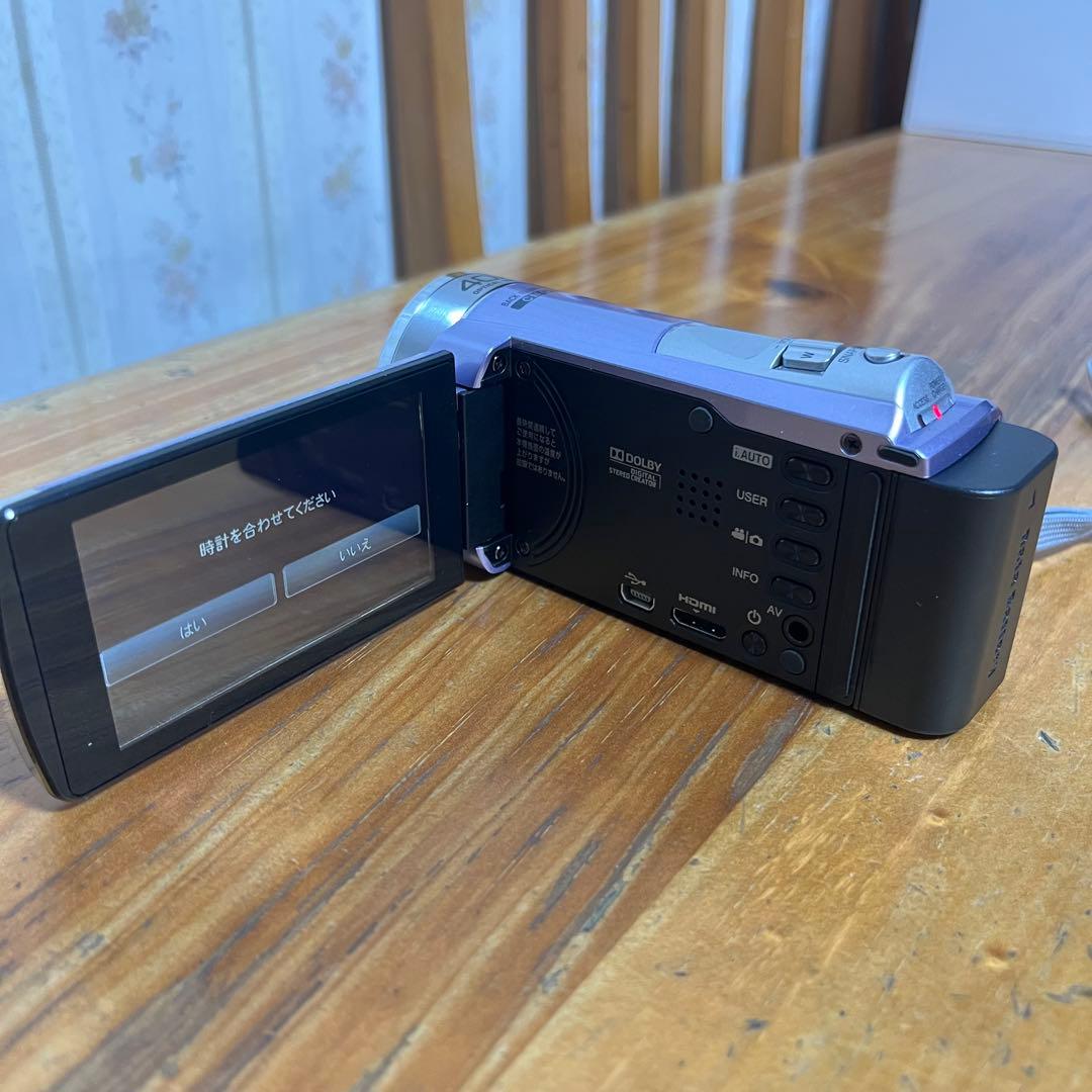 Everio エブリオ　GZ-HM33-v ビデオカメラ　バイオレット　美品