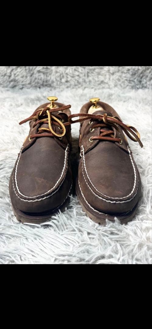 【美品】 ティンバーランド 3EYE スエード切替 デッキシューズ 26㎝