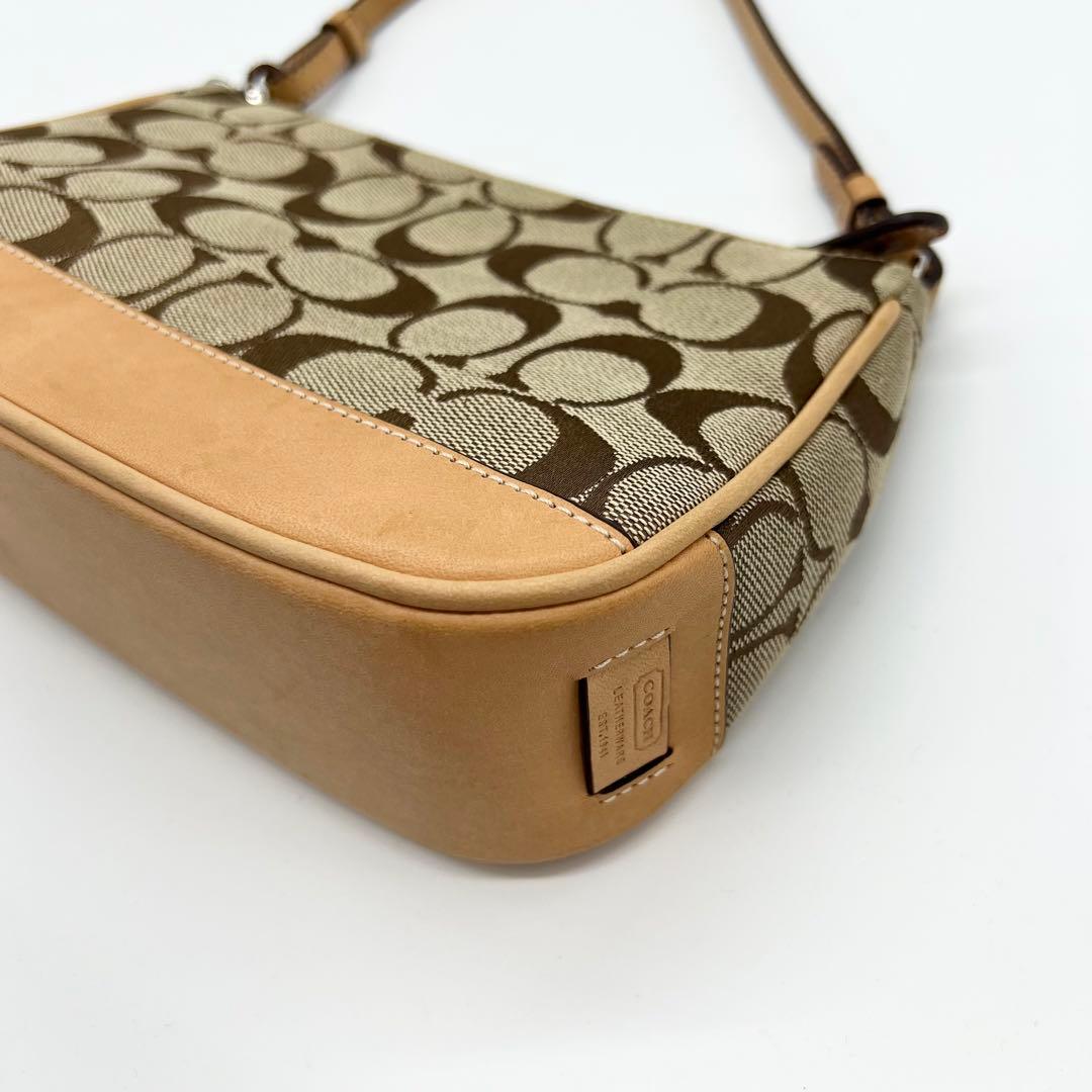 バッグ Coach 6094 Signature Accessory pouch y2k