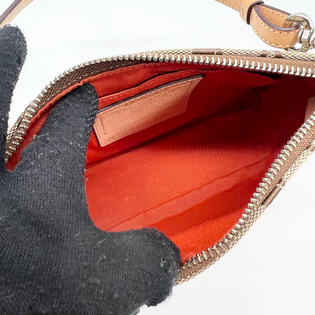 バッグ Coach 6094 Signature Accessory pouch y2k