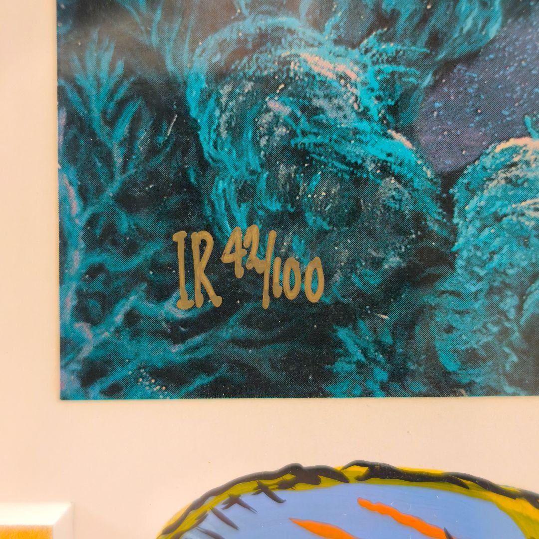 真作保証 クリスチャンラッセン マウイ ホエール シンフォニー 42/100