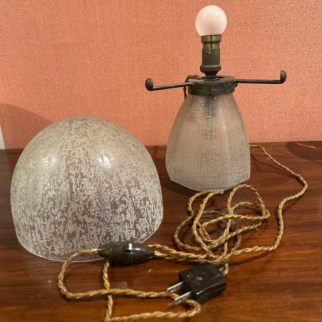 ドーム アール・デコランプ DAUM NANCY FRANCE アンティーク