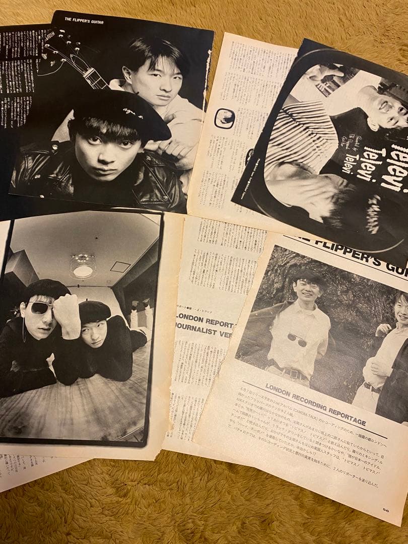 フリッパーズギター 小沢健二 小山田圭吾 切り抜き ファイル セット