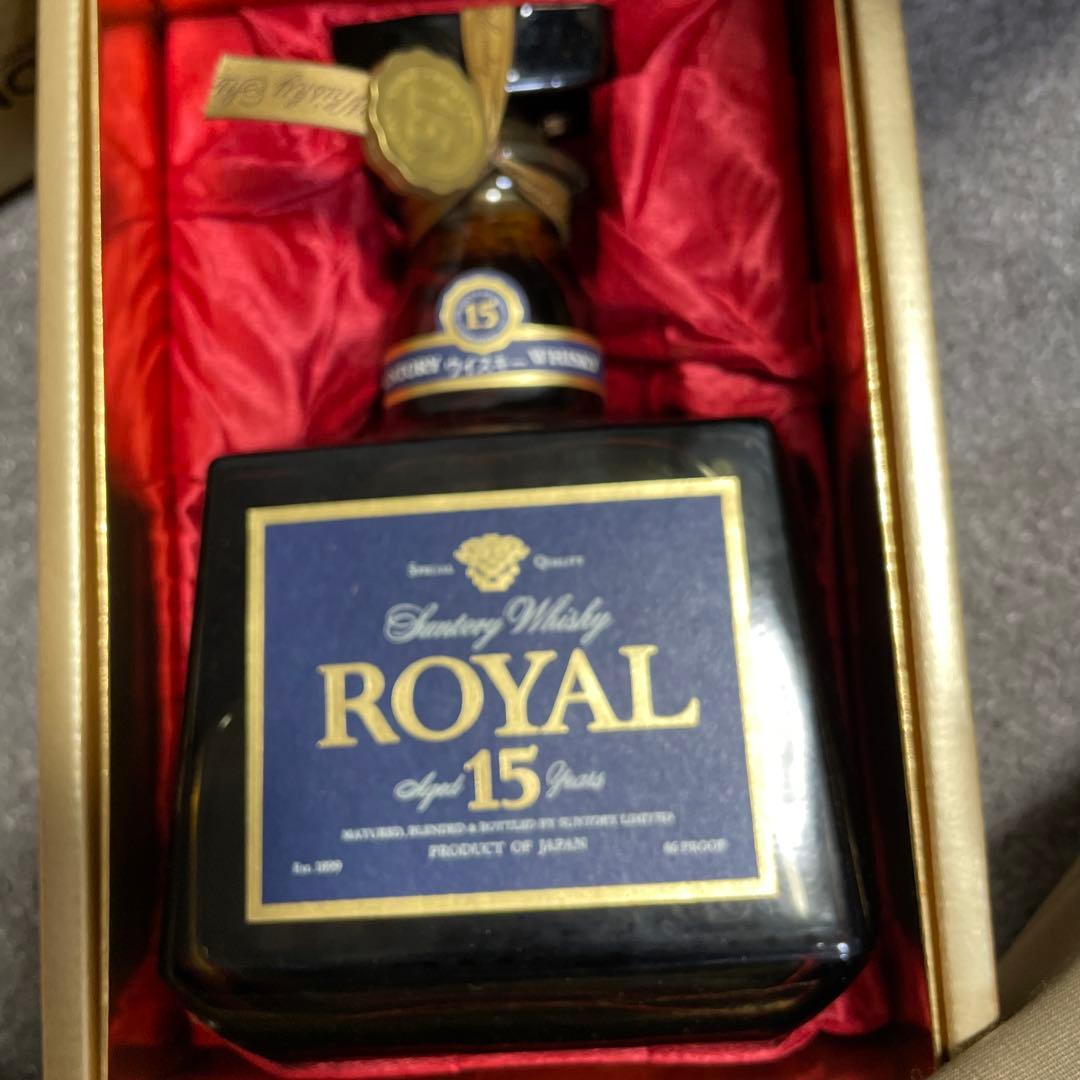 サントリーウイスキー　ローヤルプレミアム15年 サントリーローヤル プレミアム 15年 ブルーラベル - お酒買取専門店