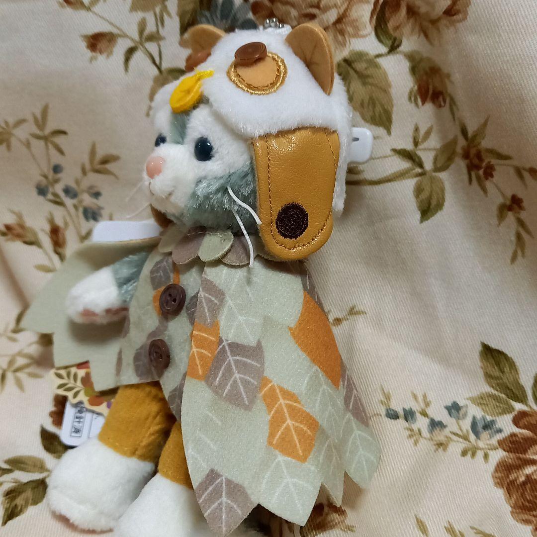 ディズニーシー　ジェラトーニ　秋のぼうけんシリーズ　ぬいぐるみバッジ