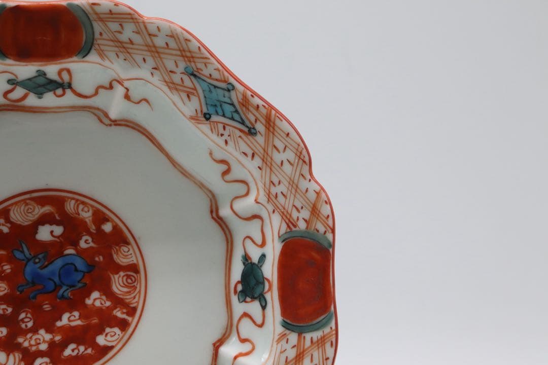 中国 呉須 兎紋皿 大明成化年製銘 送料込み251217の通販はau PAY