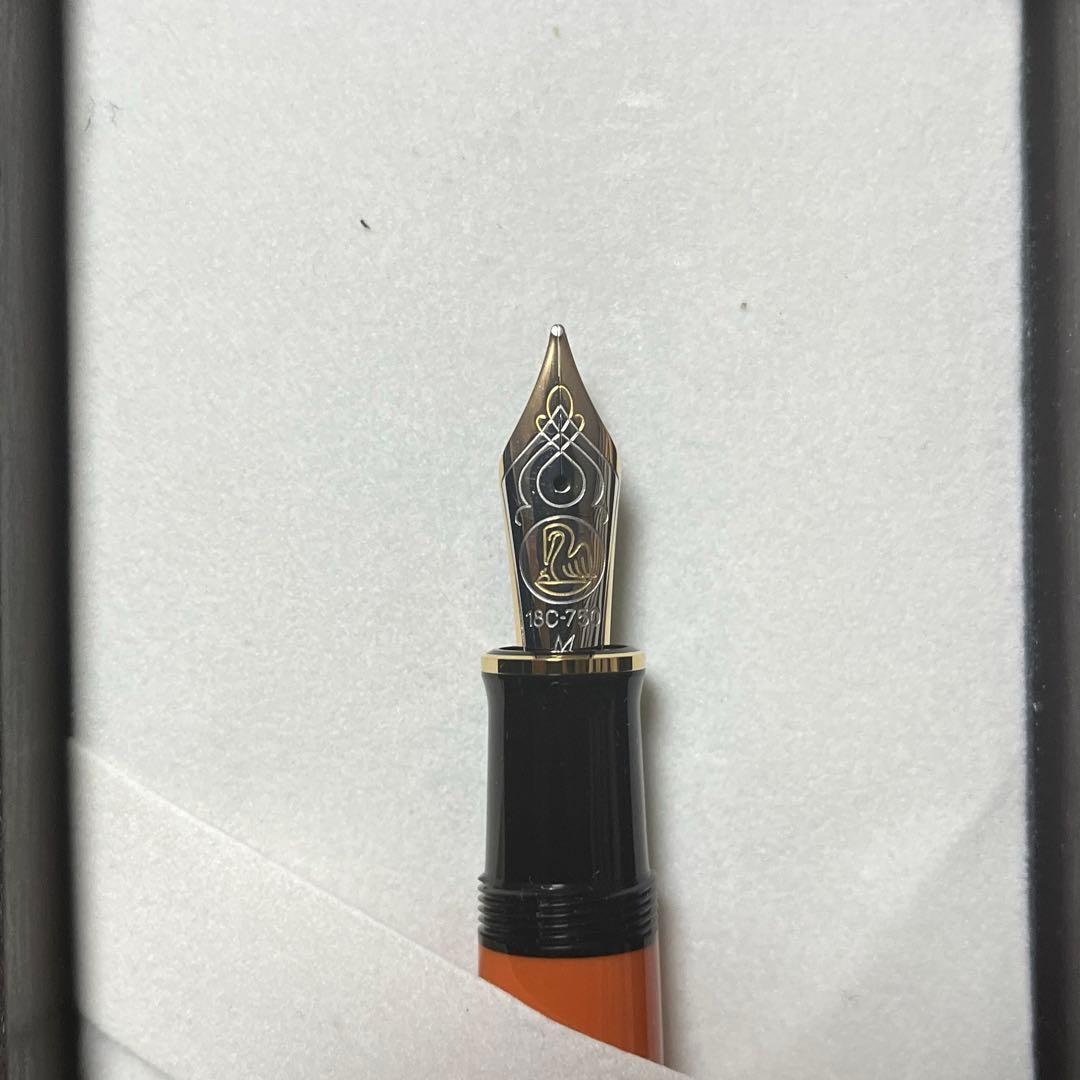 【新品】PelikanペリカンM800 バーントオレンジ　限定モデル　M