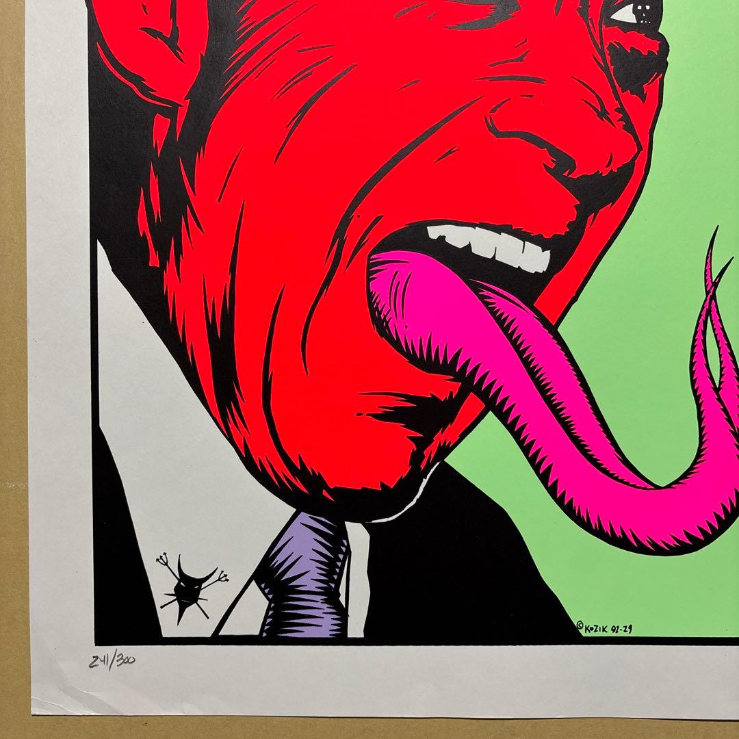 KOZIK HAMMER BOX シルクスクリーンポスター - メルカリ