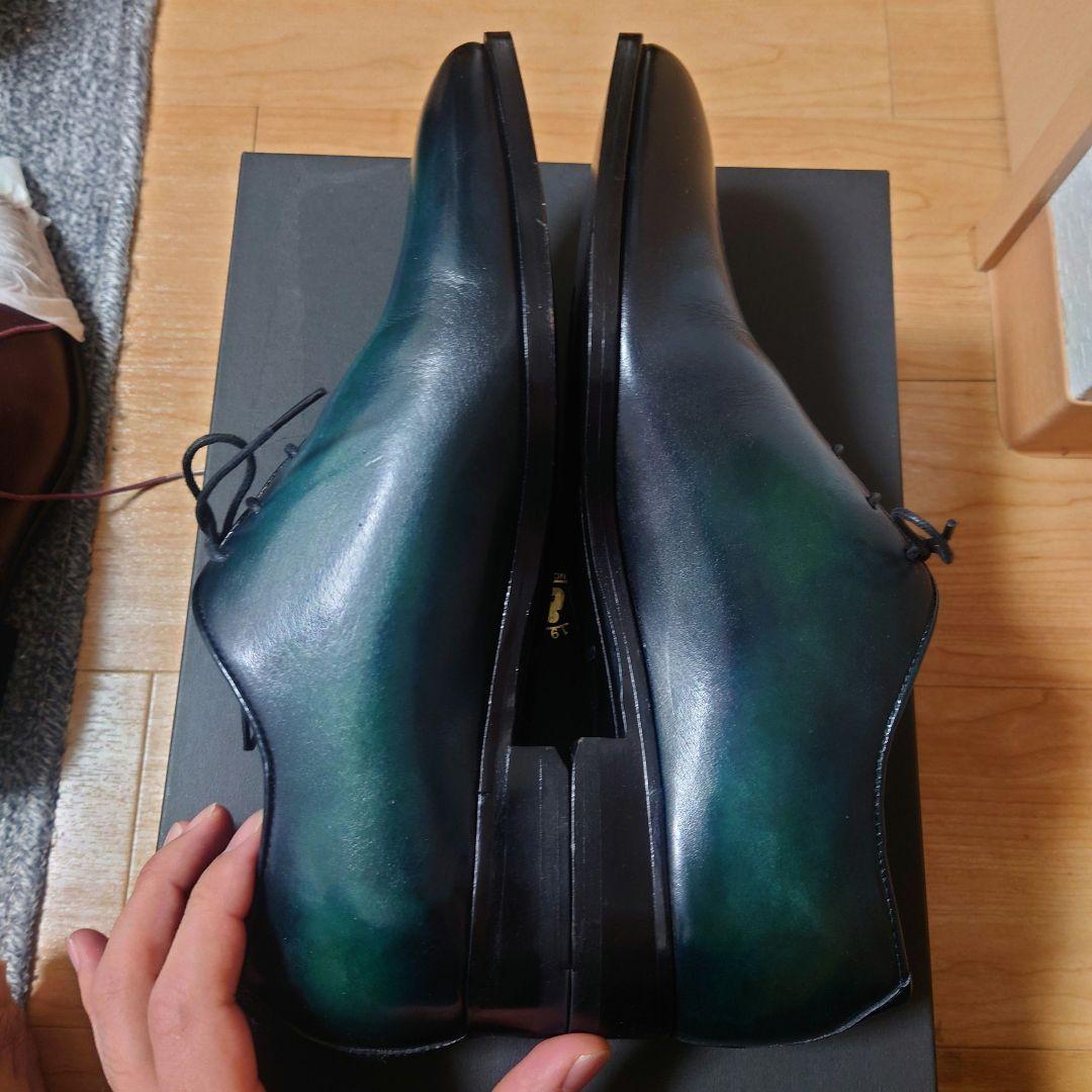 MON MODEL　モンモデル　ホールカット　千手染　パティーヌ　ブルーグリーン