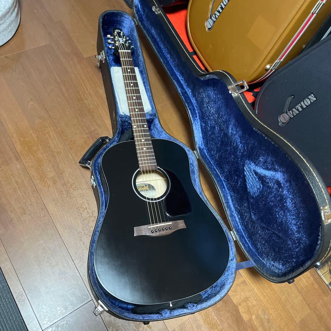 s*j様 アコースティックギター シーガルS6クラッシック ブラック エレアコ