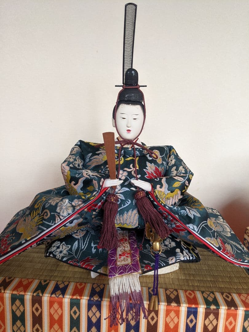 有職人形司　平安桂甫作親王飾り