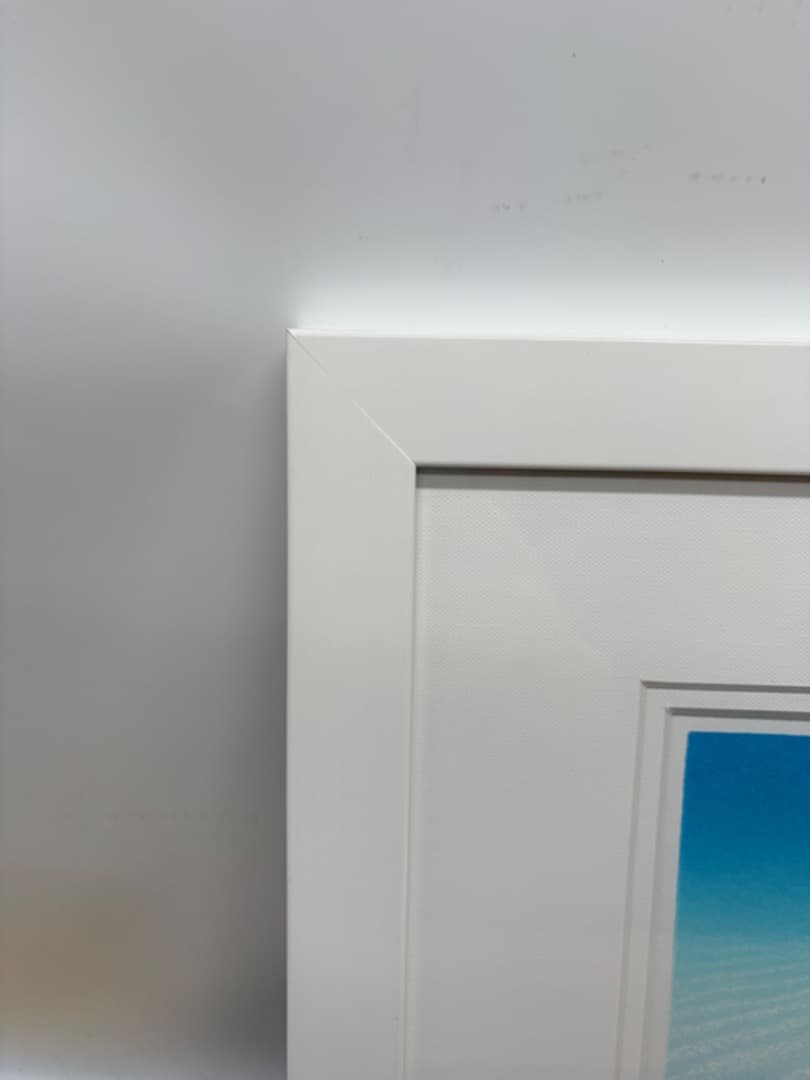 裏サイン】 笠井正博 シルクスクリーン 『au bord de la mer』