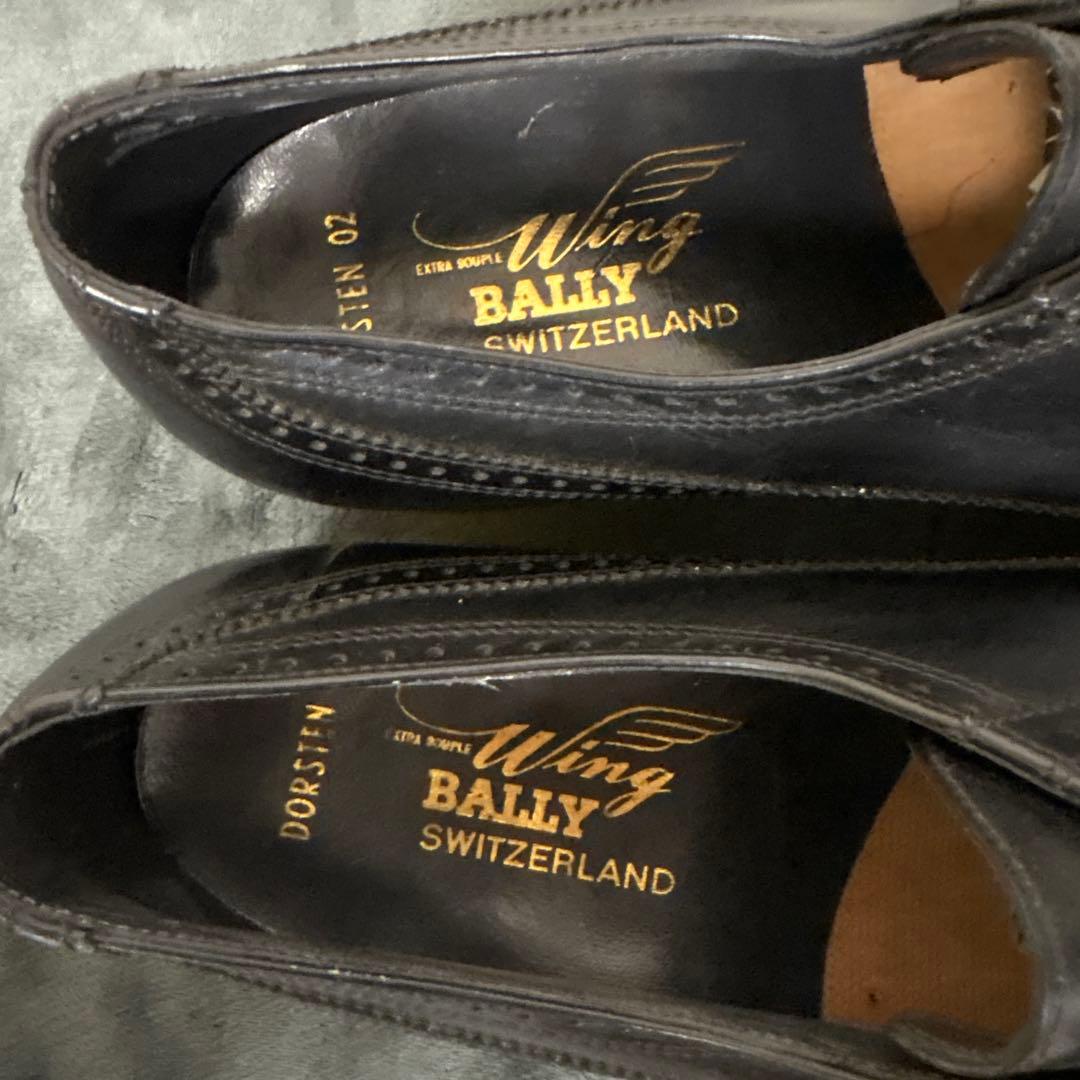 BALLY SWITZERLAND ウィングチップ　靴(F081)
