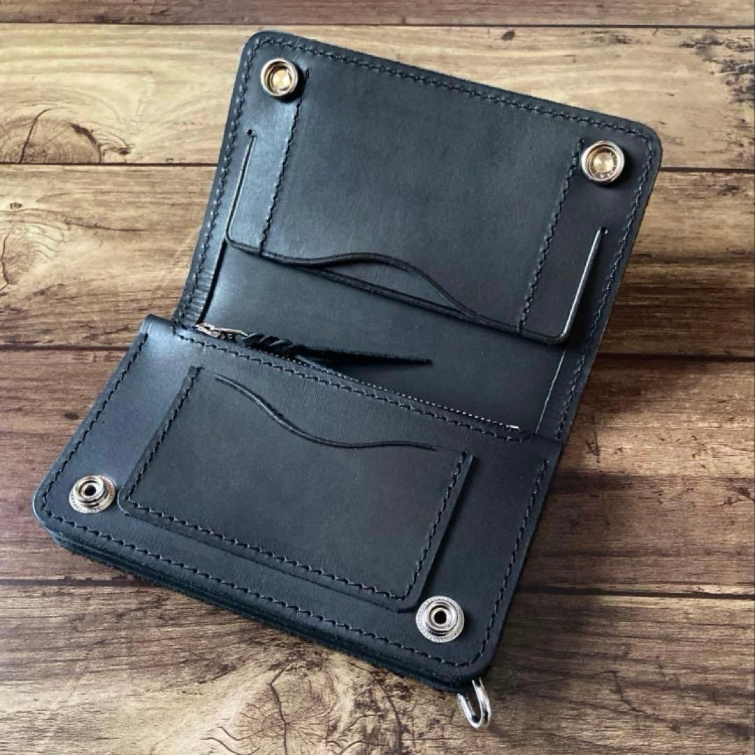 【あんぱんまん】トラッカーウォレット150（ミドル）【お札を折らずに収納】