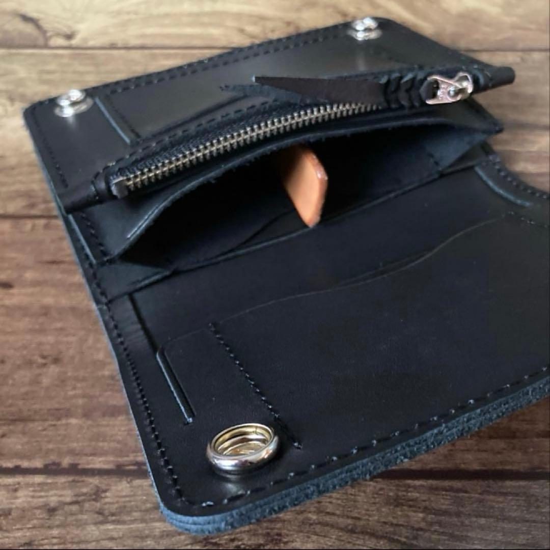 【あんぱんまん】トラッカーウォレット150（ミドル）【お札を折らずに収納】