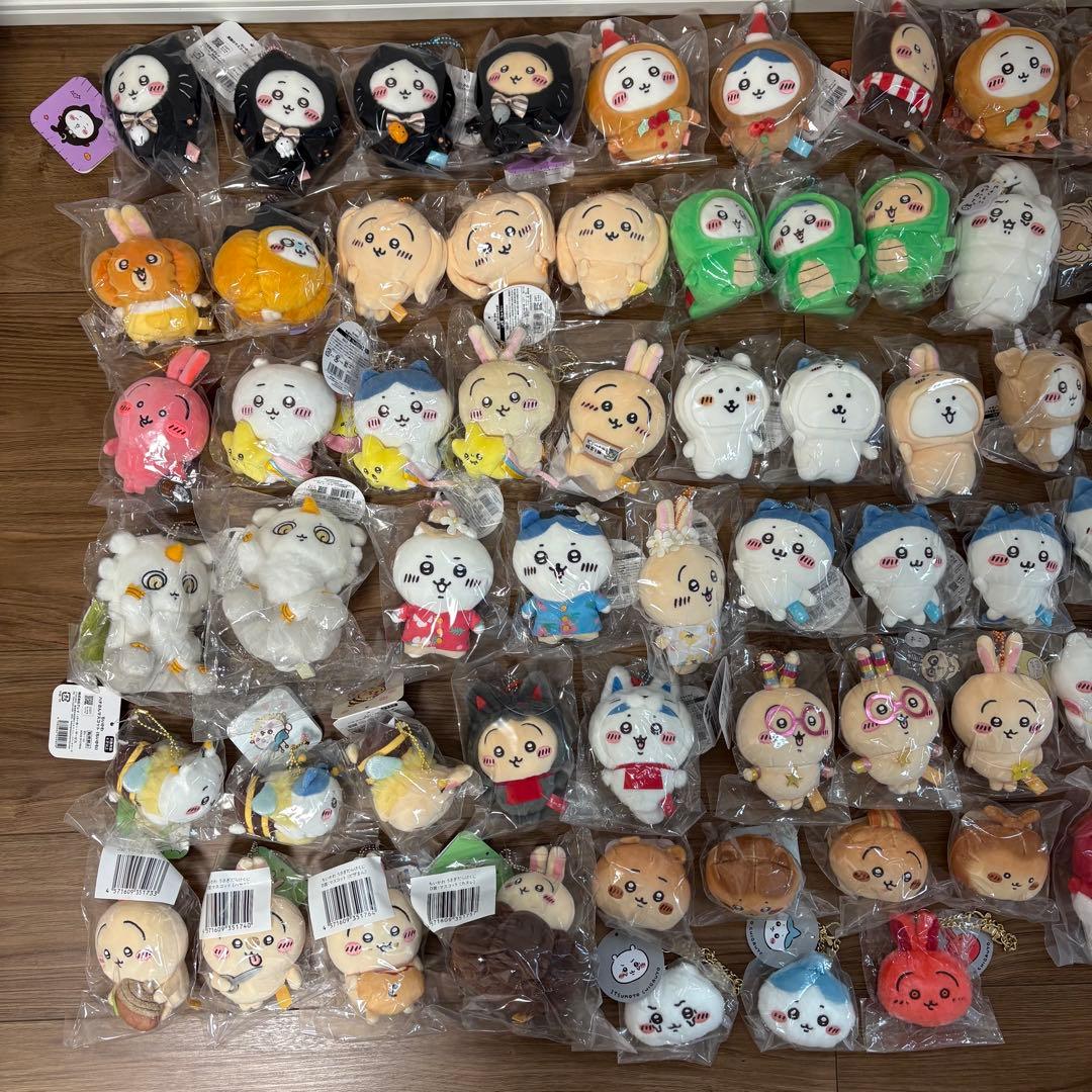 ちいかわマスコット まとめ売り 355点 レア 完売品 非売品