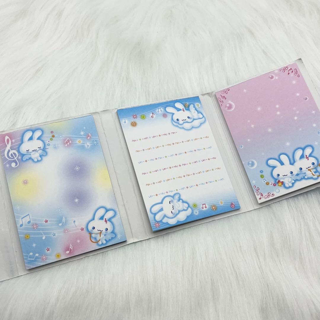 San-X ツインエンジェル うさぎ メモ帳 パタパタメモ 平成レトロ 2004