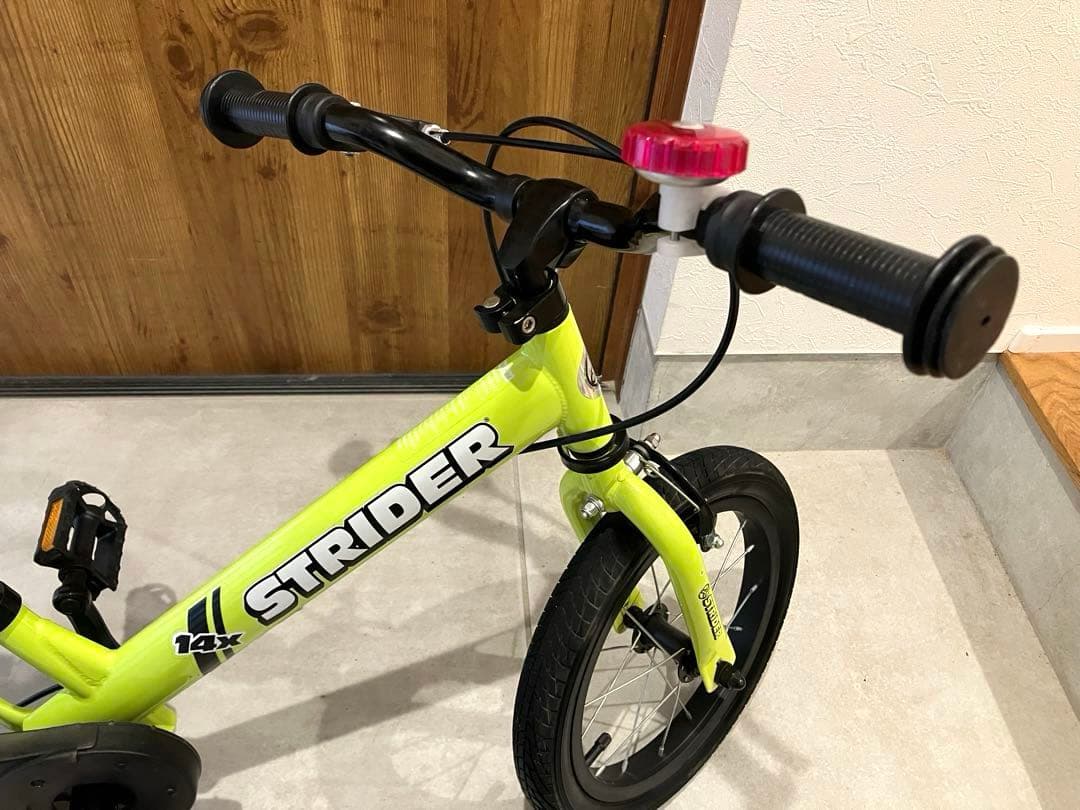 STRIDER 14x イエロー キッズバイク - メルカリ