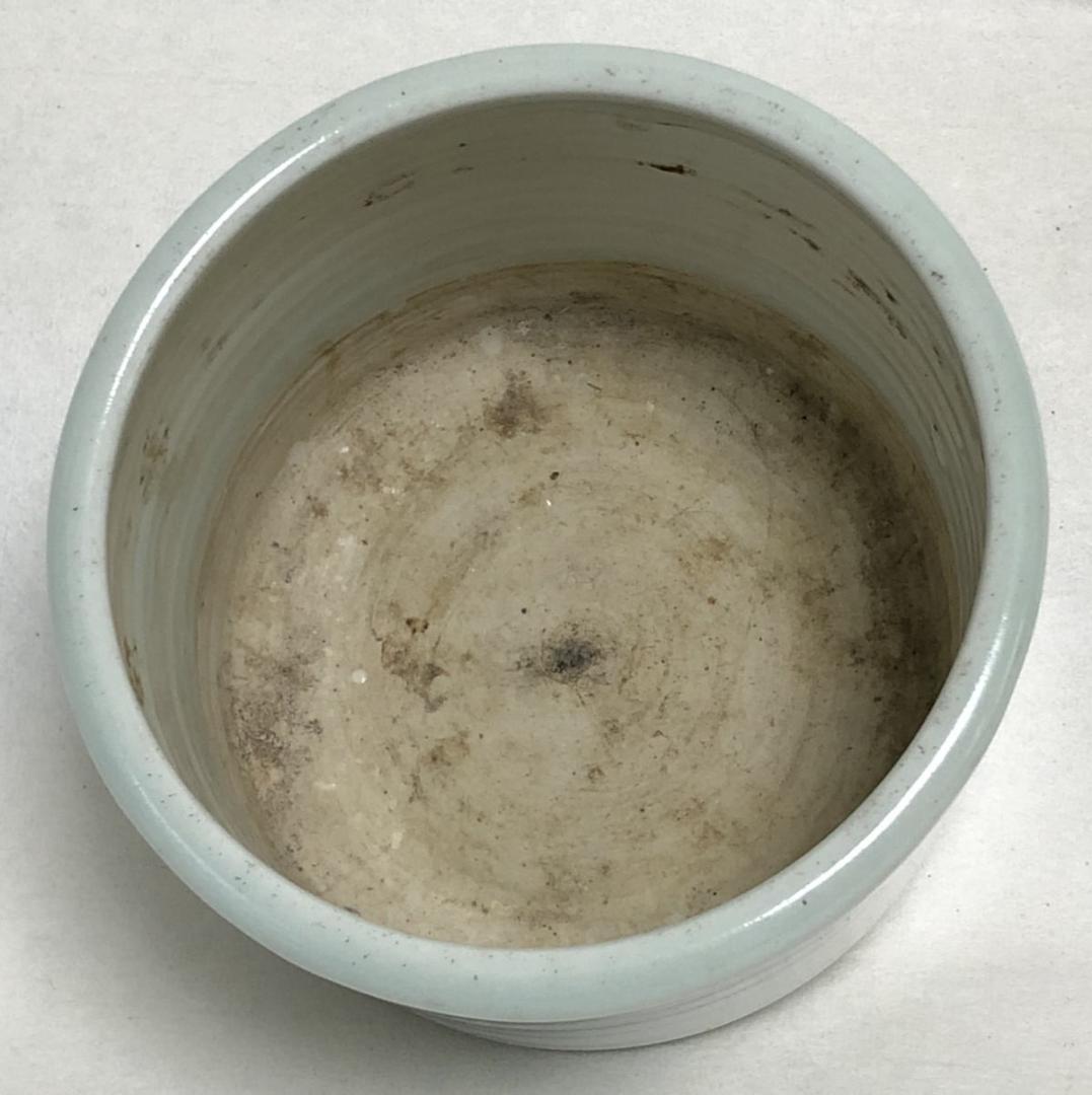 古染付筒 伝世品焼物 青花 ウブ品 入手困難 骨董 中国古玩