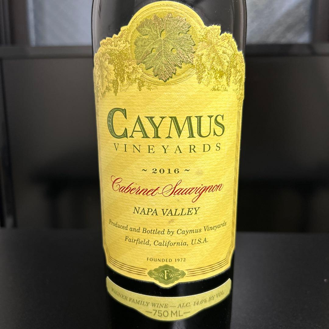 スプリングバレーさん専用)Caymus Vineyards CS 2016