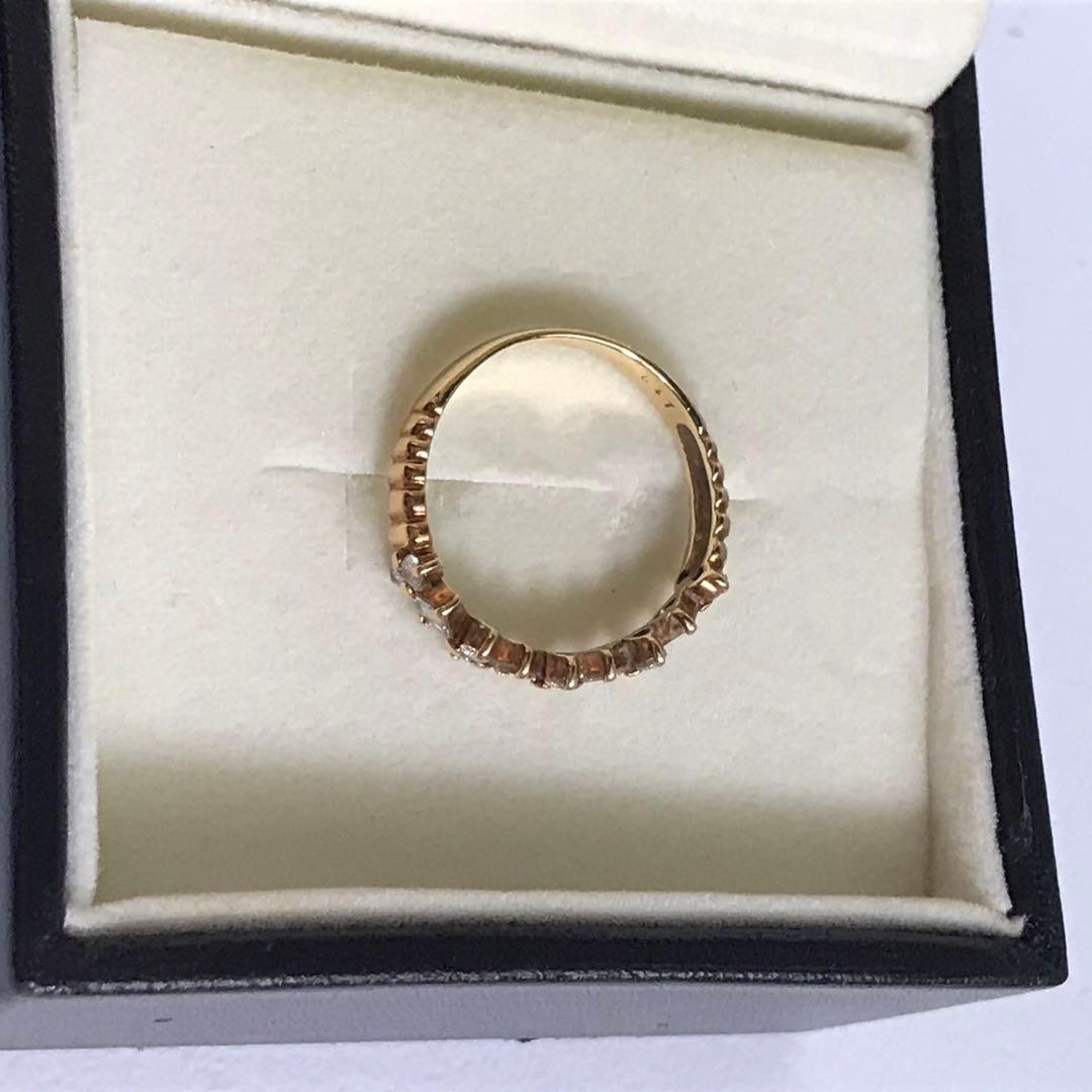 18K ダイヤモンドリング