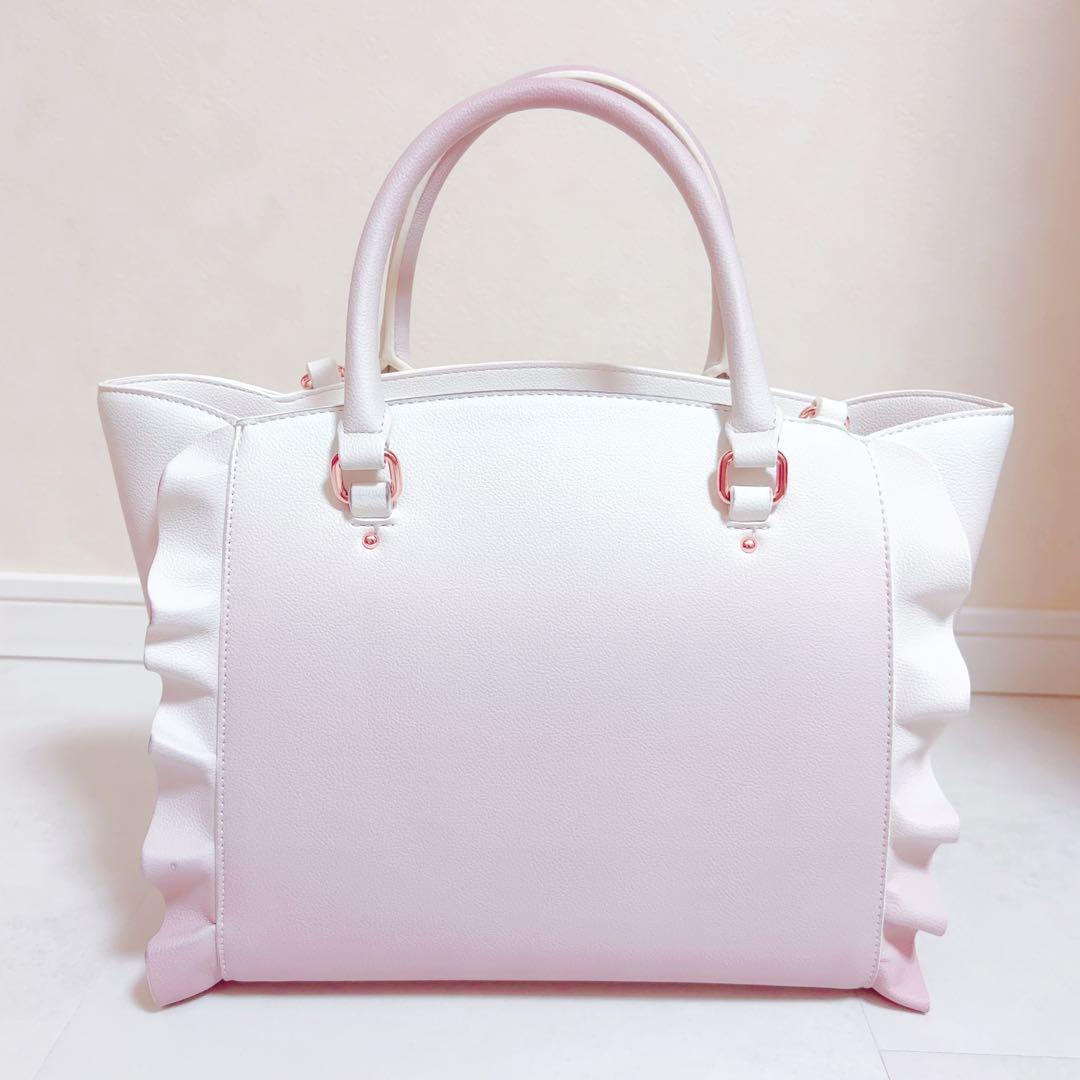 SAMANTHAVEGA レースアップハートビジューグラデーションフラッター 小