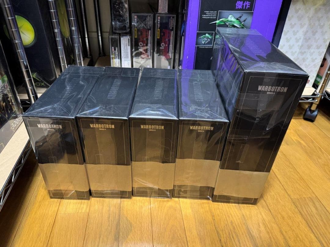 Warbotron WB03-A～E コンピューティコン似 フールセット 未使用