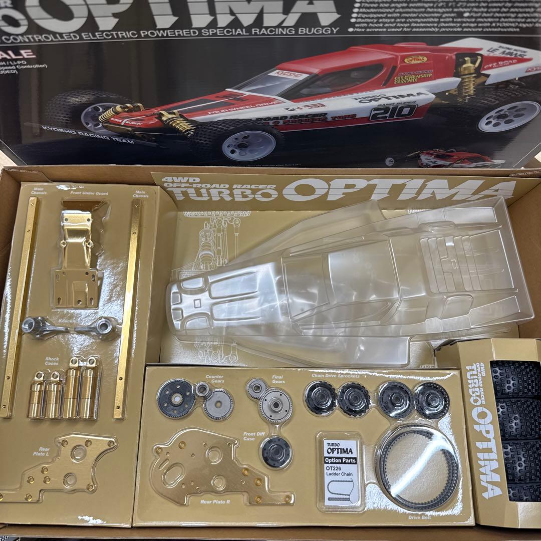 ホビーラジコン 32 KYOSHO TURBO OPTIMA 1/10 4WD