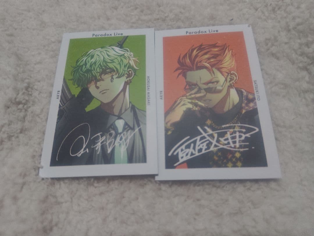 パラライ 6周年 ポップアップストア Gプリ サイン付き 紗月 北斎