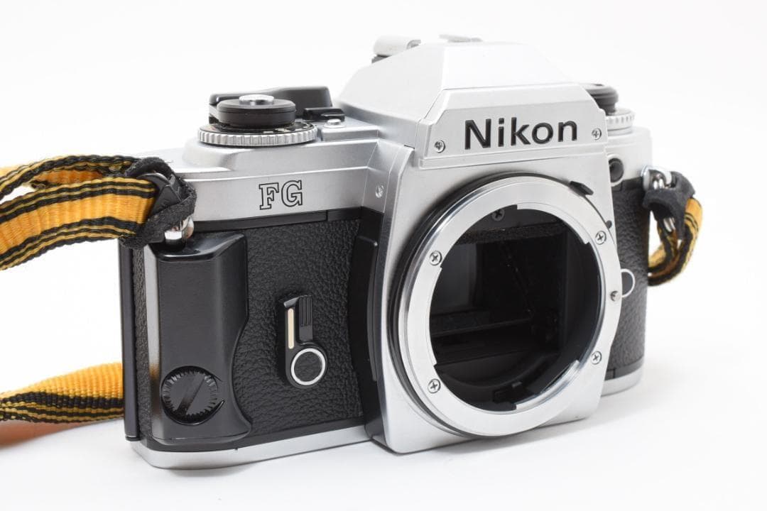 美品 NIKON FG シルバー フィルム モルト新品交換済 M840 - メルカリ