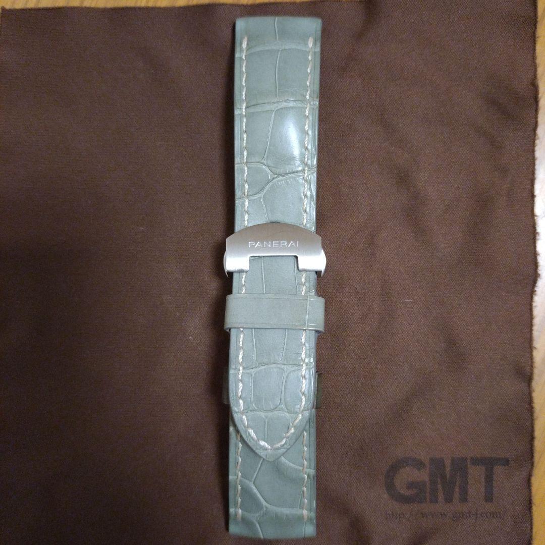 ★値下げ★PANERAI純正Dバックル20㎜+ジャン・ルソーアリゲーター革ベルト