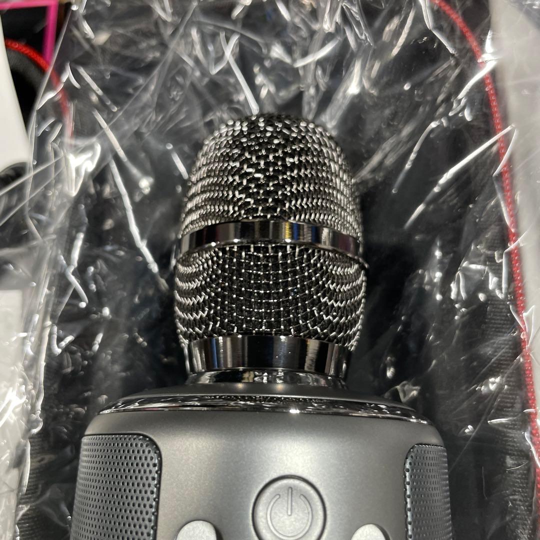 カラオケマイクスピーカー Bluetooth 2セット SM-KM21