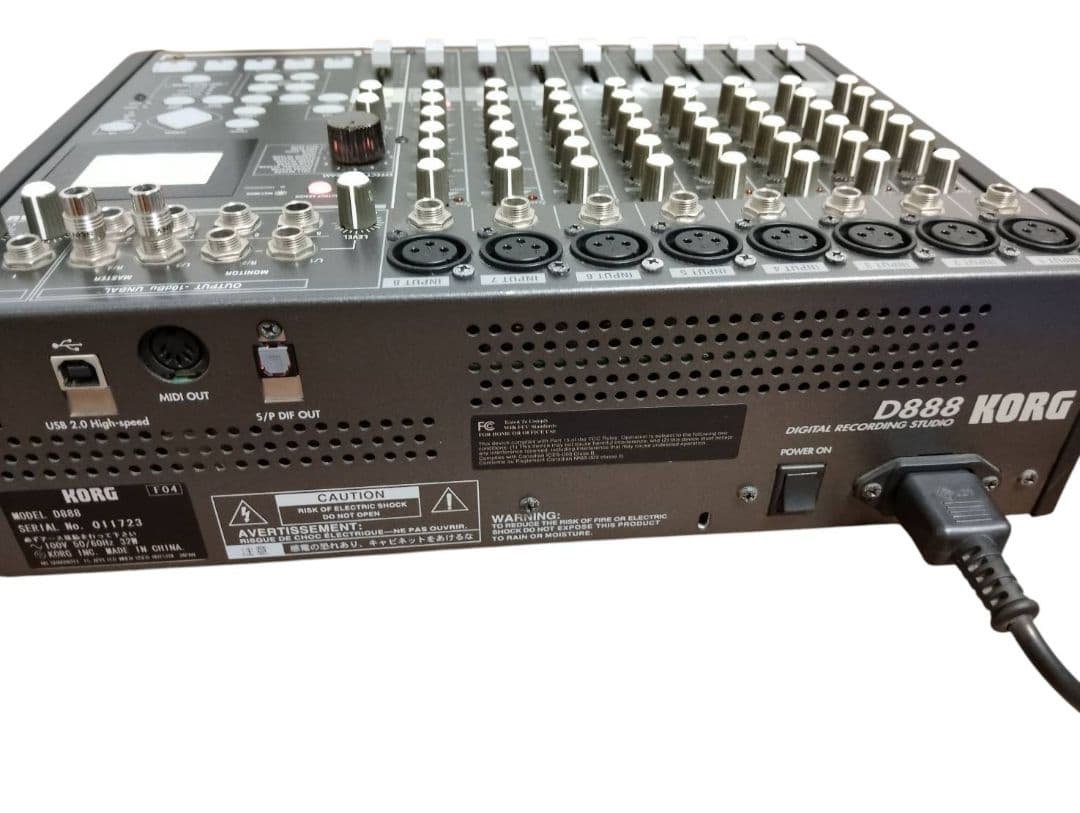 KORG コルグ D888 80GBHD 8トラックMTR