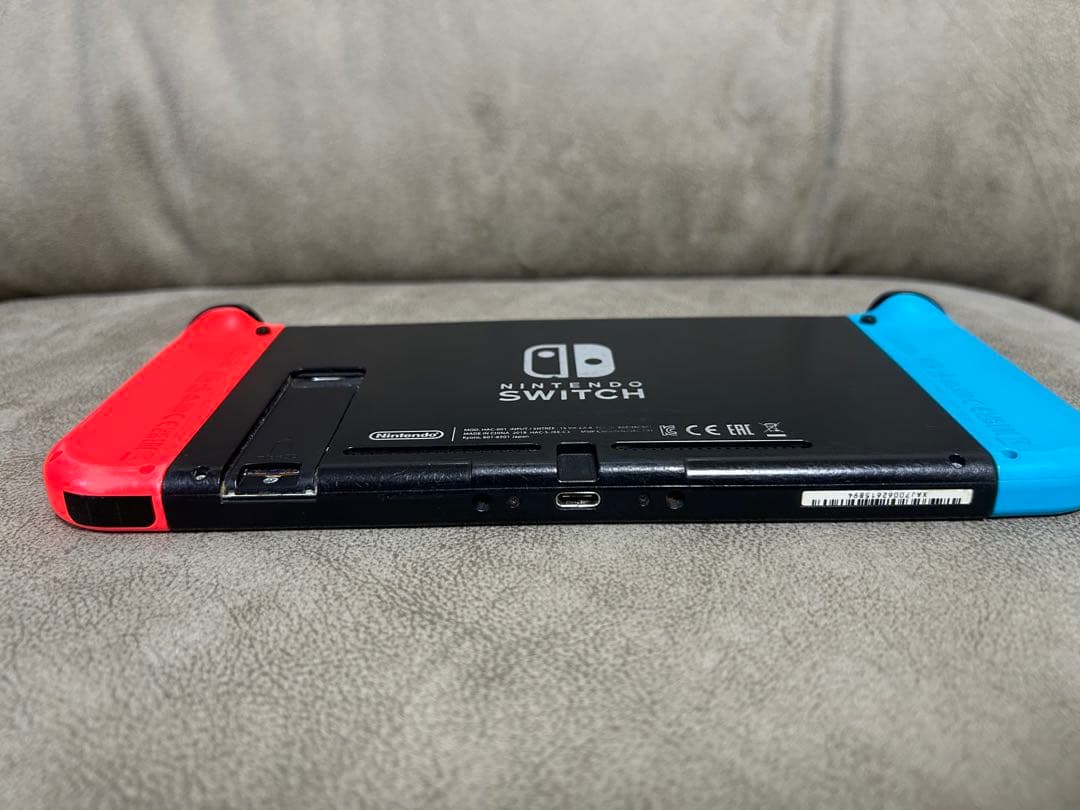 ＊ジャンク品＊ Nintendo Switch 本体 青/赤