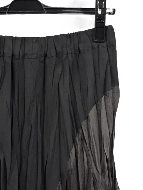 gommeゴム/シワ加工サルエルパンツ/新品/455