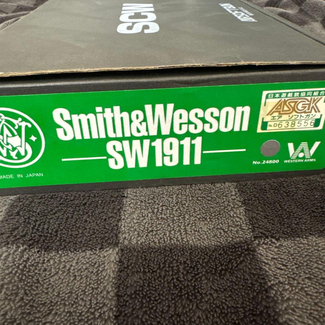 WA SCW ウエスタンアームズS&W SW1911
